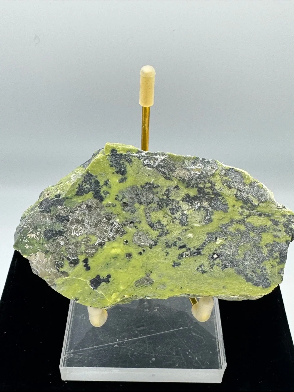 Serpentine and Pyrite